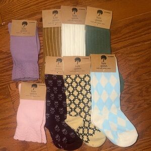 Kate Quinn Socks Collection - Assorted Colors and Patterns